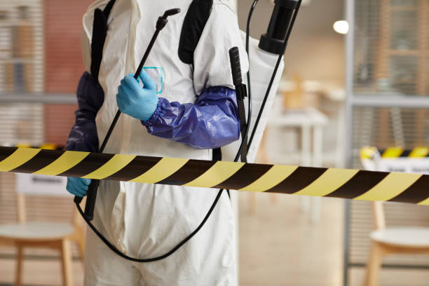 Professional Biohazard technician working in Bellevue, IL